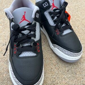 Nike Air Jordan 3 retro black cement 2024 GS dm0967-010
